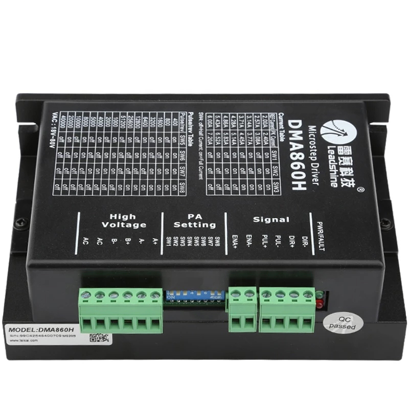 Velkoobchodní CNC router Leadshine Dma860h Driver 18v-80vdc 2.4a-7.2a step Driver Step Motor Driver