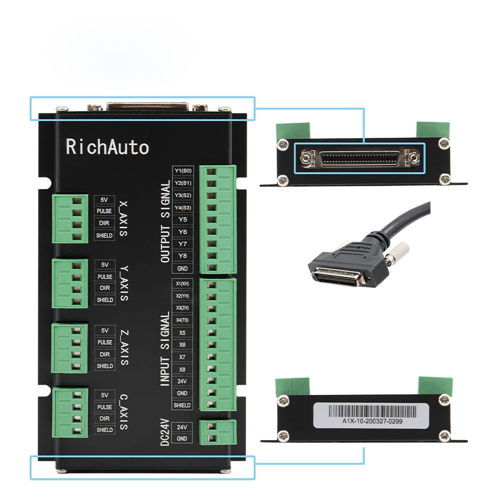 Ovladač RichAuto DSP A11 DSP Anglická verze Používá se pro CNC router