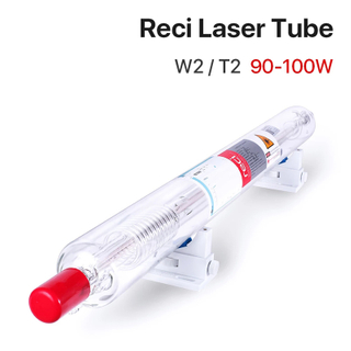  Reci W2/T2 90W-100W CO2 laserová trubice Dřevěná krabice Balení CO2 laserový gravírovací řezací stroj 